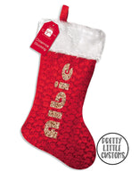 Load image into Gallery viewer, Personalised Christmas Stocking - family set