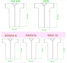 Load image into Gallery viewer, Personalised bridal party robe and matching eye mask - your role & name - blush/pale pink - satin and lace - adults, kids and plus sizes