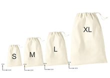 Load image into Gallery viewer, Personalised Santa Sack Christmas Gift Bag for Custom Name comic book style
