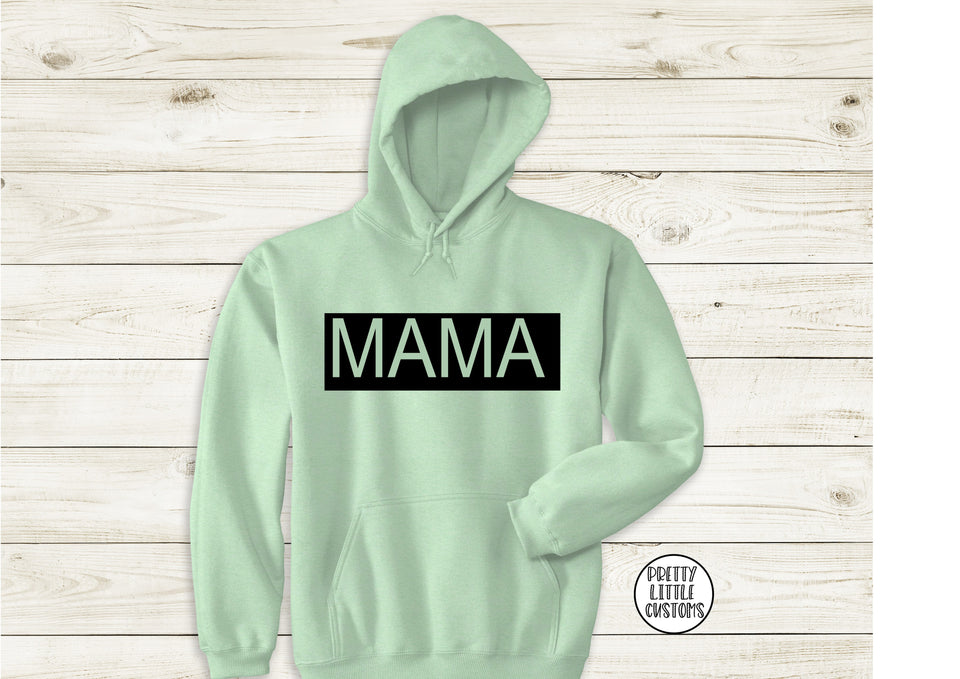 Mama hoody - mint