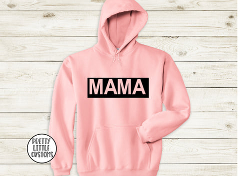 Mama hoody - Pink