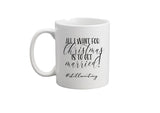 All I want for Christmas is to get married #stillwaiting dusty pink hoody