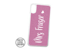 Personalised Mrs (your name) Phone Cover - pink