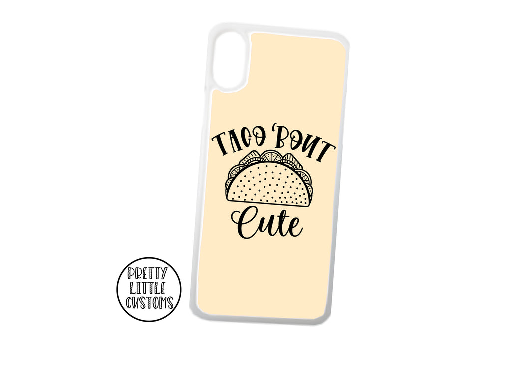Taco 'bout cute Phone Cover -  peach