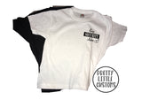 Personalised ring security print kids name t-shirt - white