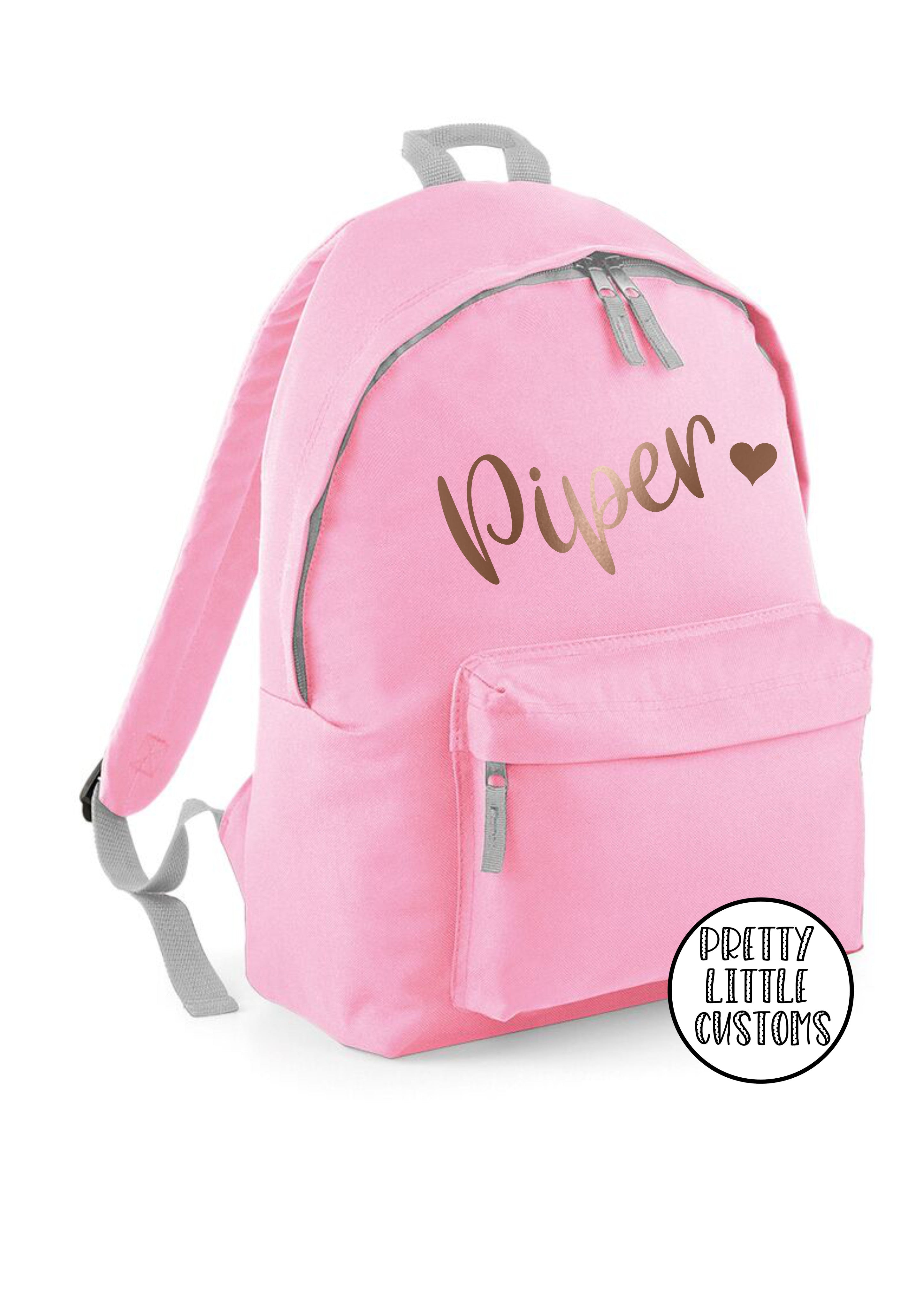 Pink name brand backpacks top