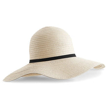 Load image into Gallery viewer, Personalised heart print honeymoon floppy sun hat - just married