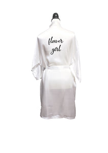 Personalised your text / name bridal party / wedding dressing gown / kids robe