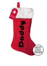 Load image into Gallery viewer, Personalised Christmas Stocking - family set