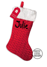 Load image into Gallery viewer, Personalised Christmas Stocking - kids wording