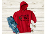 Personalised First Christmas as Mrs (Your name) red hoody
